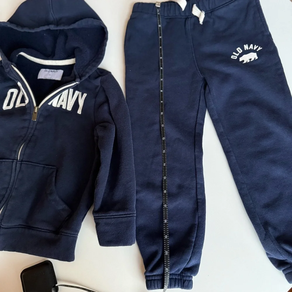 Old Navy Kids Navy Blue Hoodie and Joggers